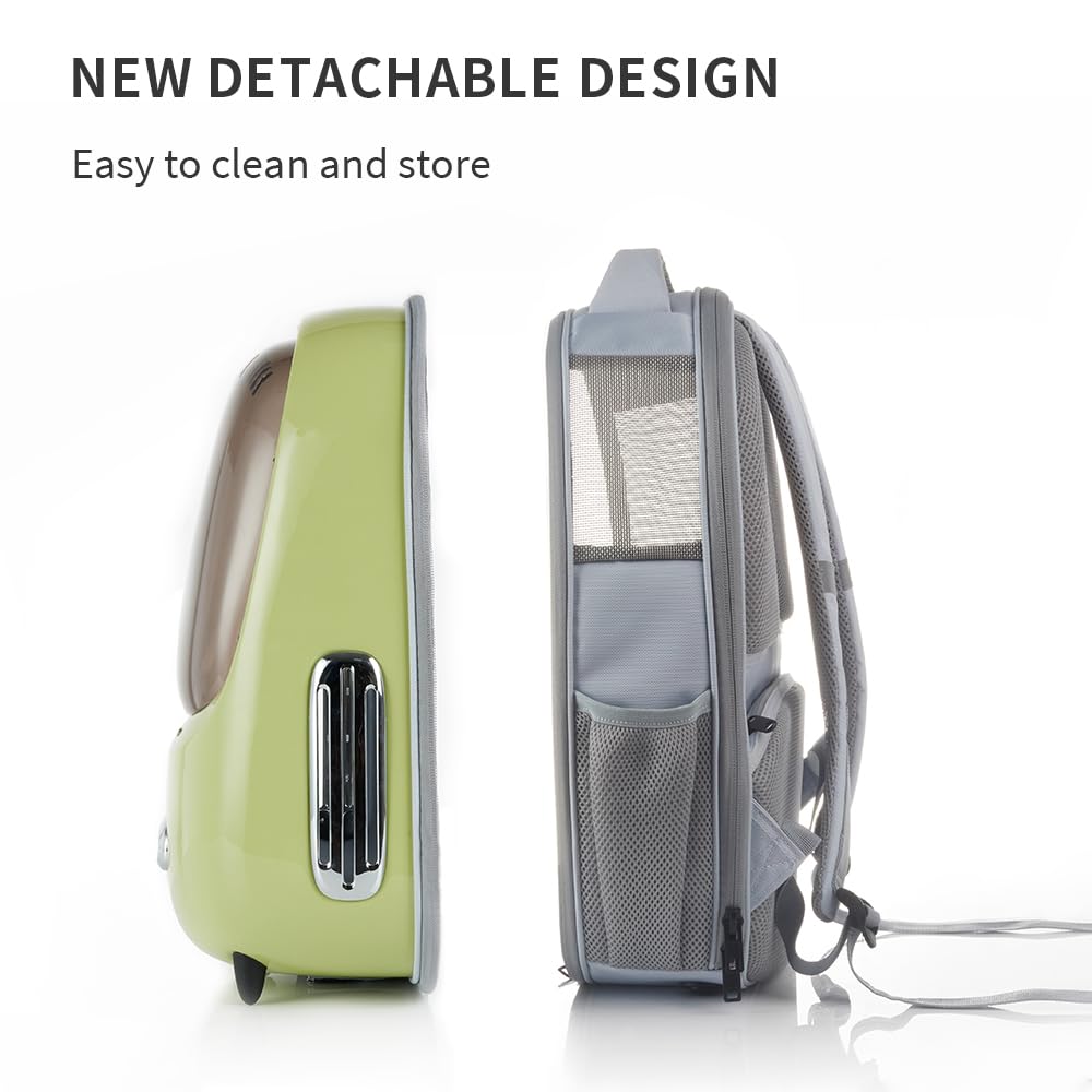 PETKIT rotary brightness control for observing pets at night.