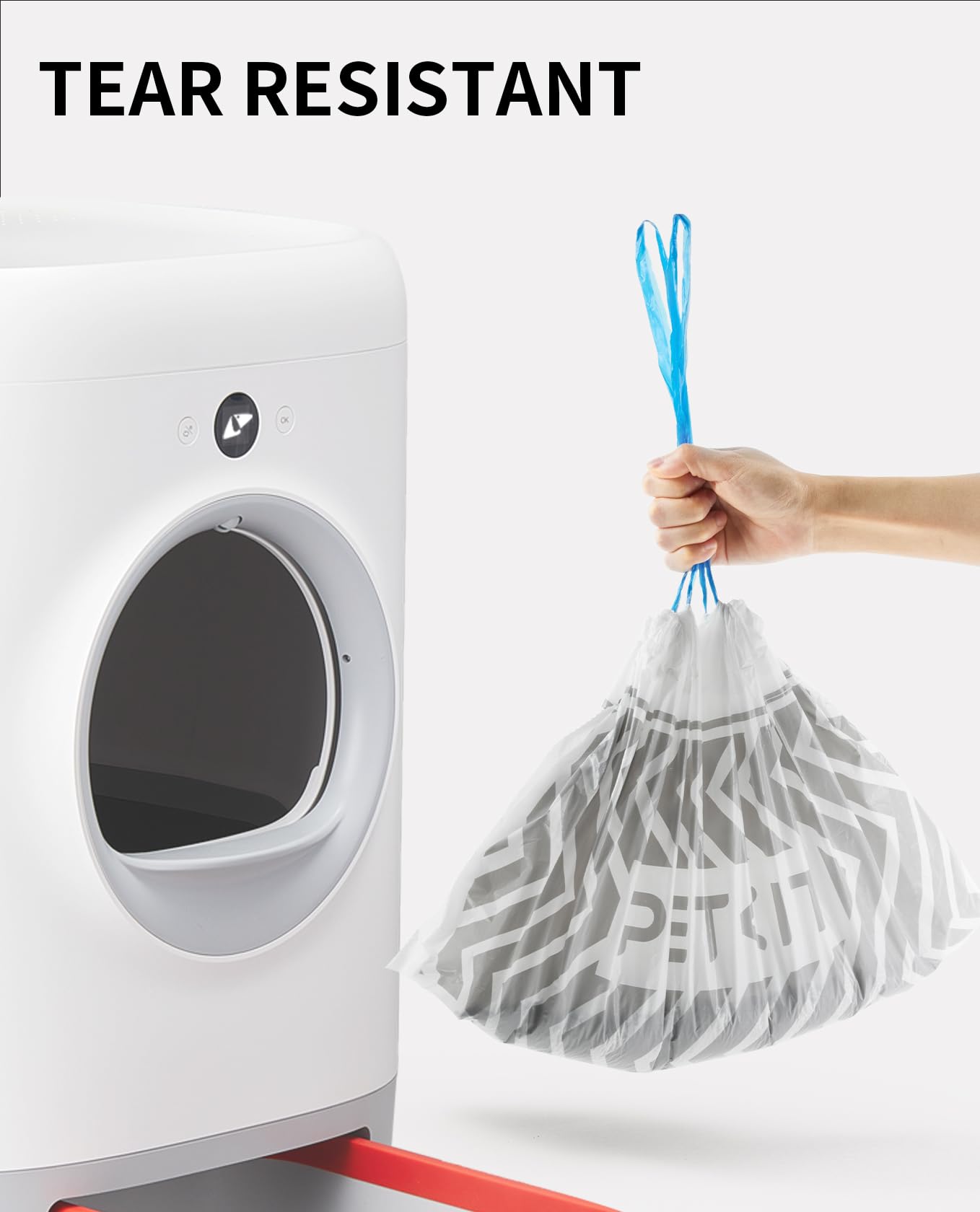 PETKIT strong liners withstand heavy waste and paw traffic