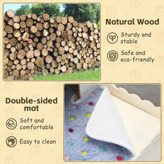 PETKNOWS Guinea Pig Hideout Interactive Play highlights activity and bonding with your pet