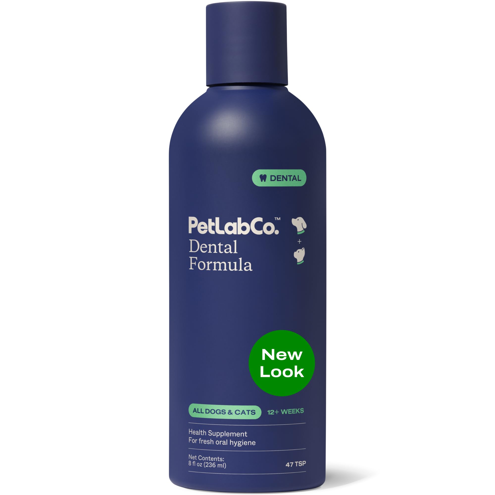 PetLab Co. dental water additive bottle pour aids tartar control for dogs
