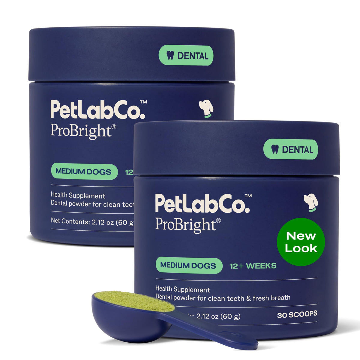 PetLab Co. ProBright pack of 2 for easy at-home dental care.