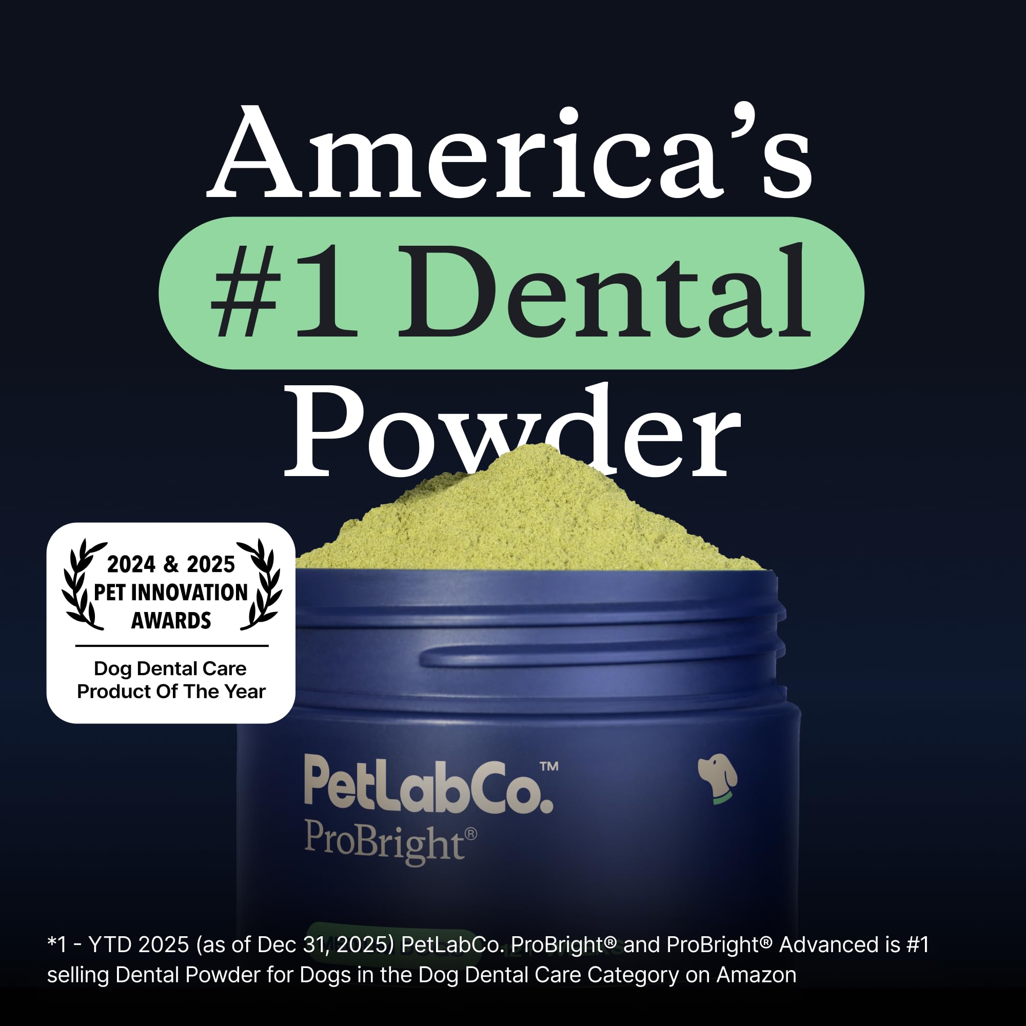 PetLab Co. ProBright targets tartar and freshens breath for dogs.