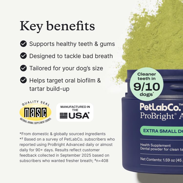 PetLab Co. ProBright XS scoop for tiny dogs
