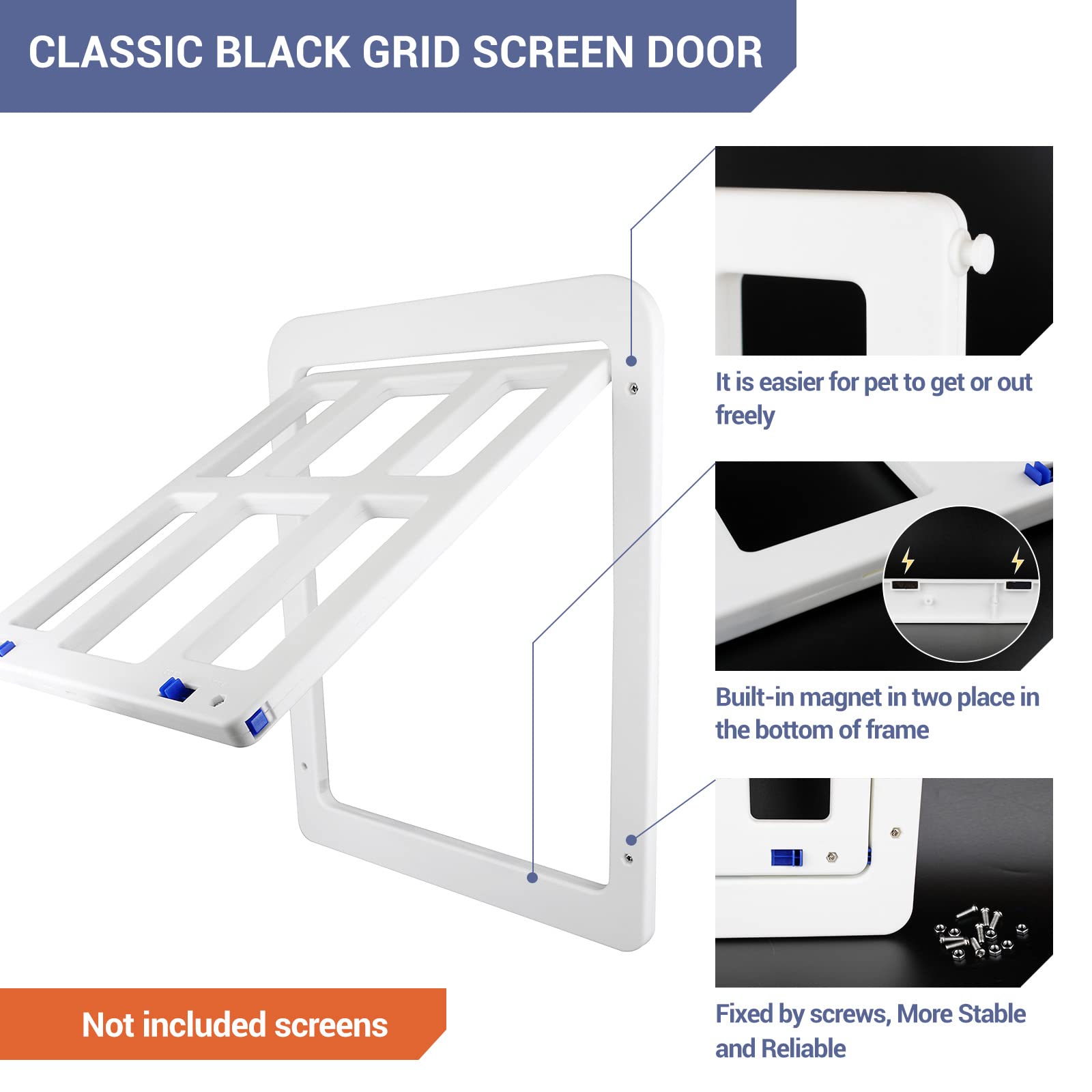 PETLESO lockable flap showing secure closure for pet indoors