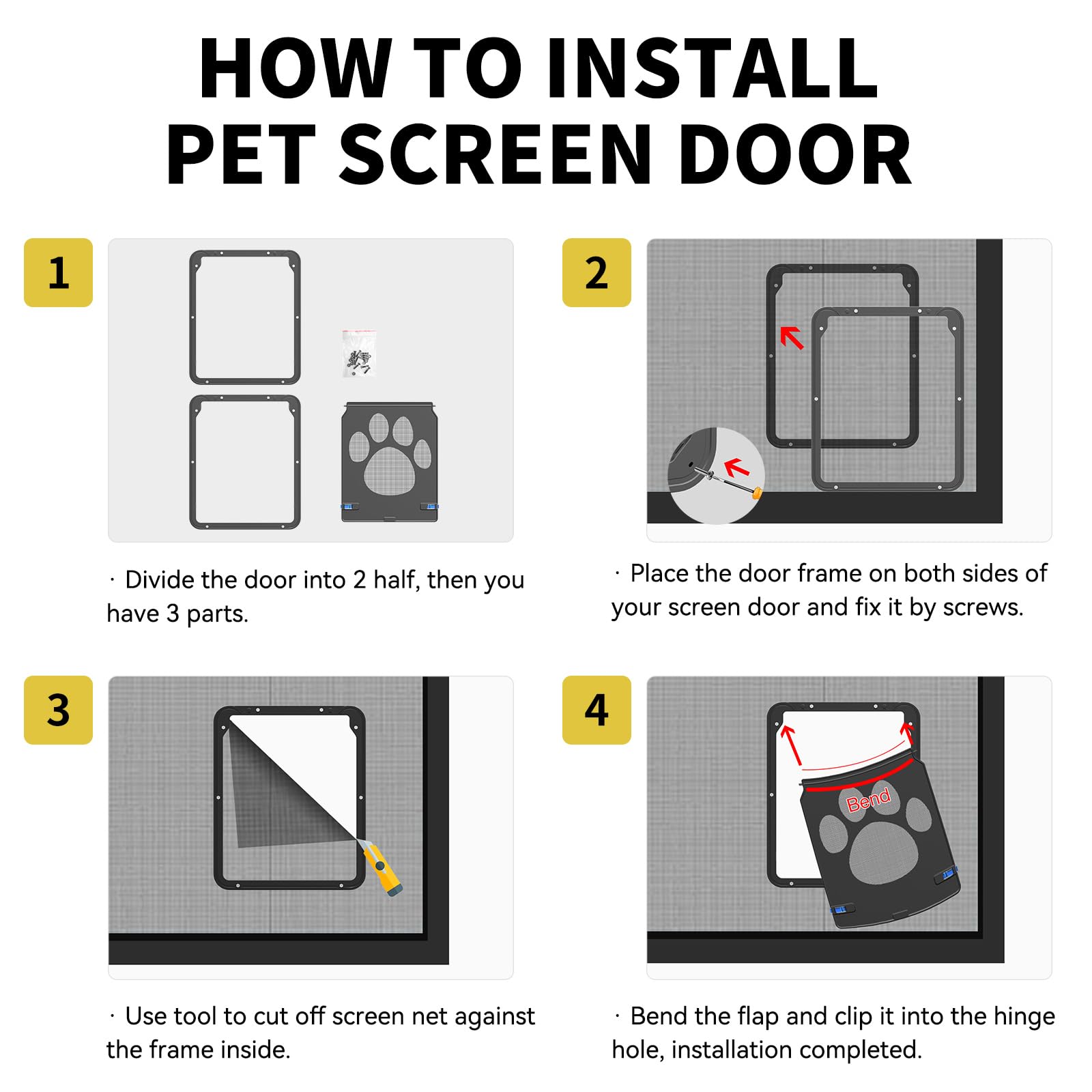 PETLESO paw-design adds a playful touch to your entryway.