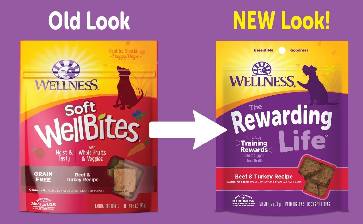 Petlewa Wellbites labels closeup shows flavor options for diverse tastes