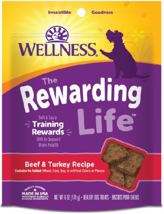 Petlewa Wellness Wellbites lamb-salmon treats ideal for meals pairing