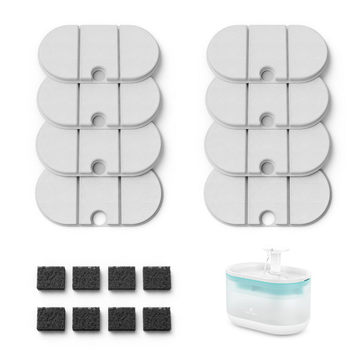 PETLIBRO replacement filters for PLWF002 box keeps water clean and fresh.