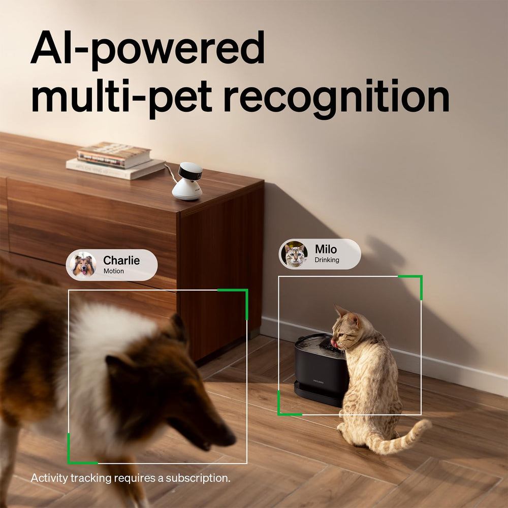 PETLIBRO AI Dog Camera supports multi-pet recognition labeling by name