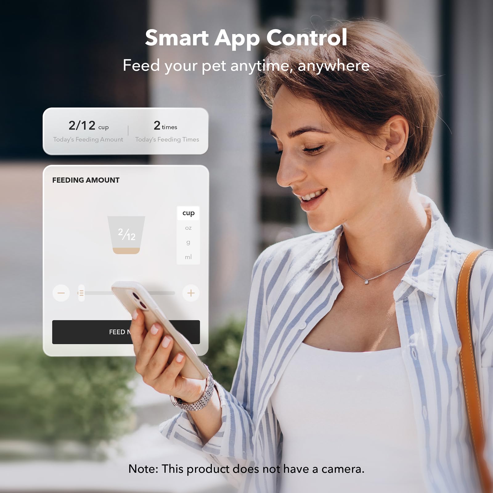 PETLIBRO app notifications dashboard on a mobile screen