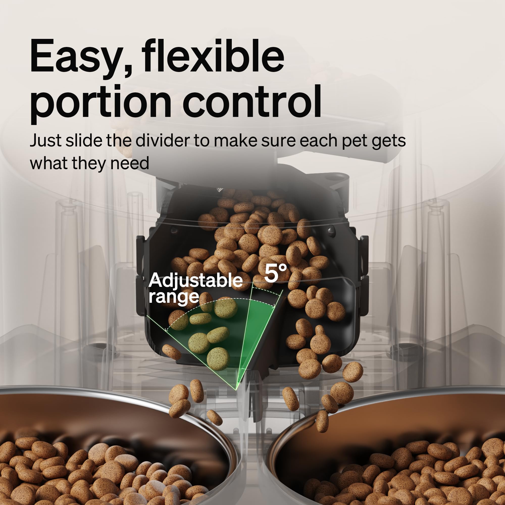 PETLIBRO app-control feeder enables remote monitoring from anywhere.