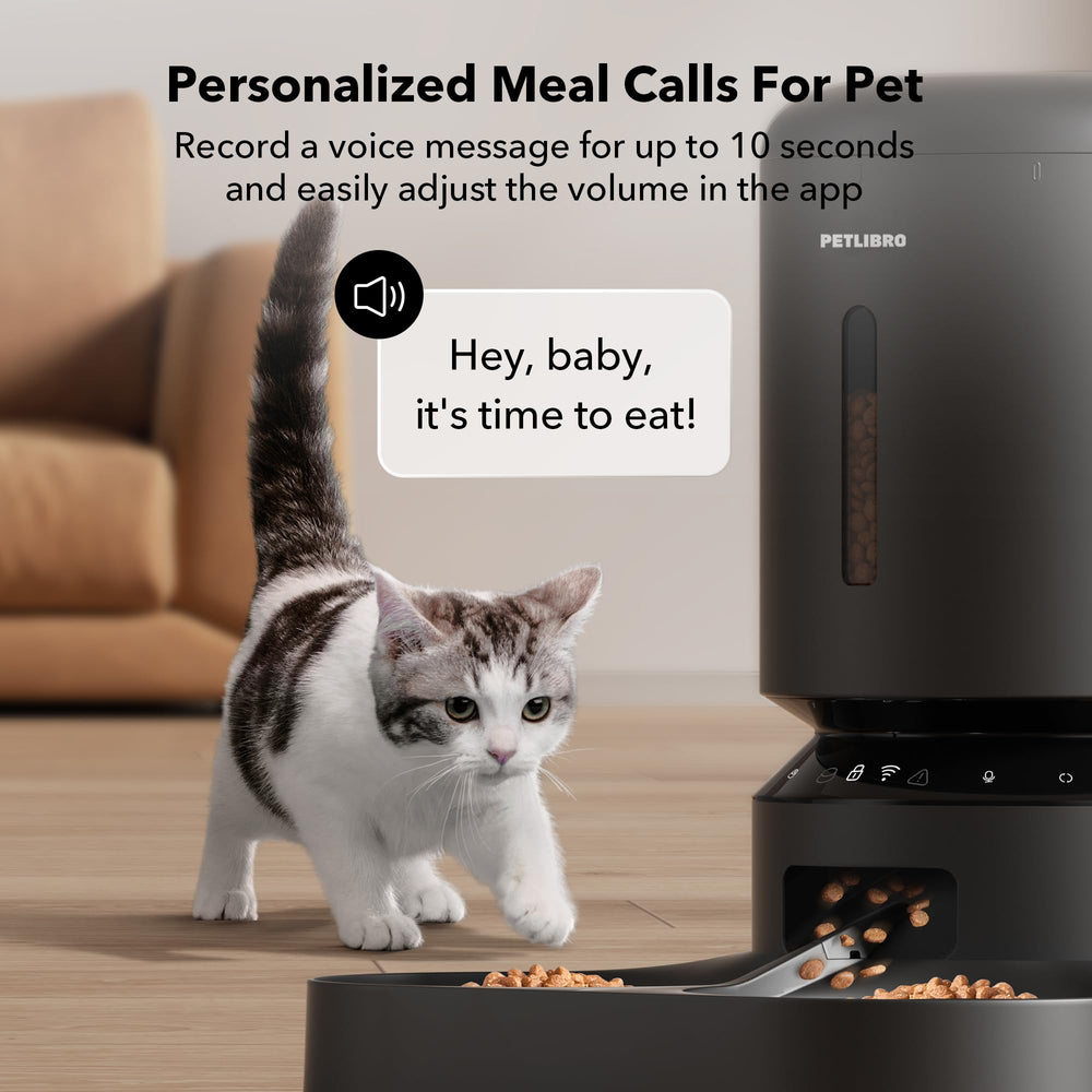 PETLIBRO low-food-sensor protects against over or under feeding.
