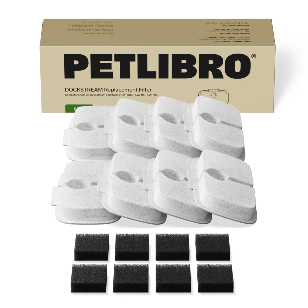 PETLIBRO cat fountain with this filter delivers fresh-tasting water.
