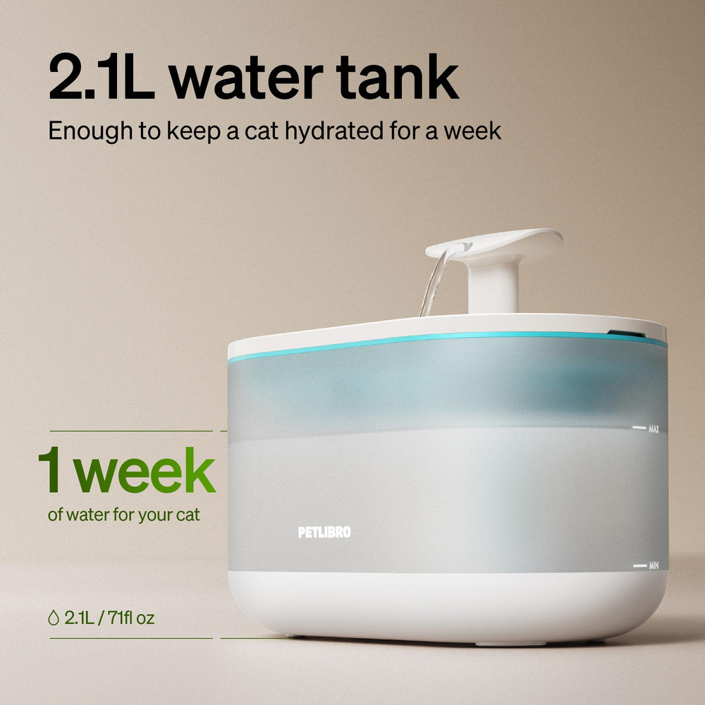 PETLIBRO fountain emergency water storage provides backup during outages