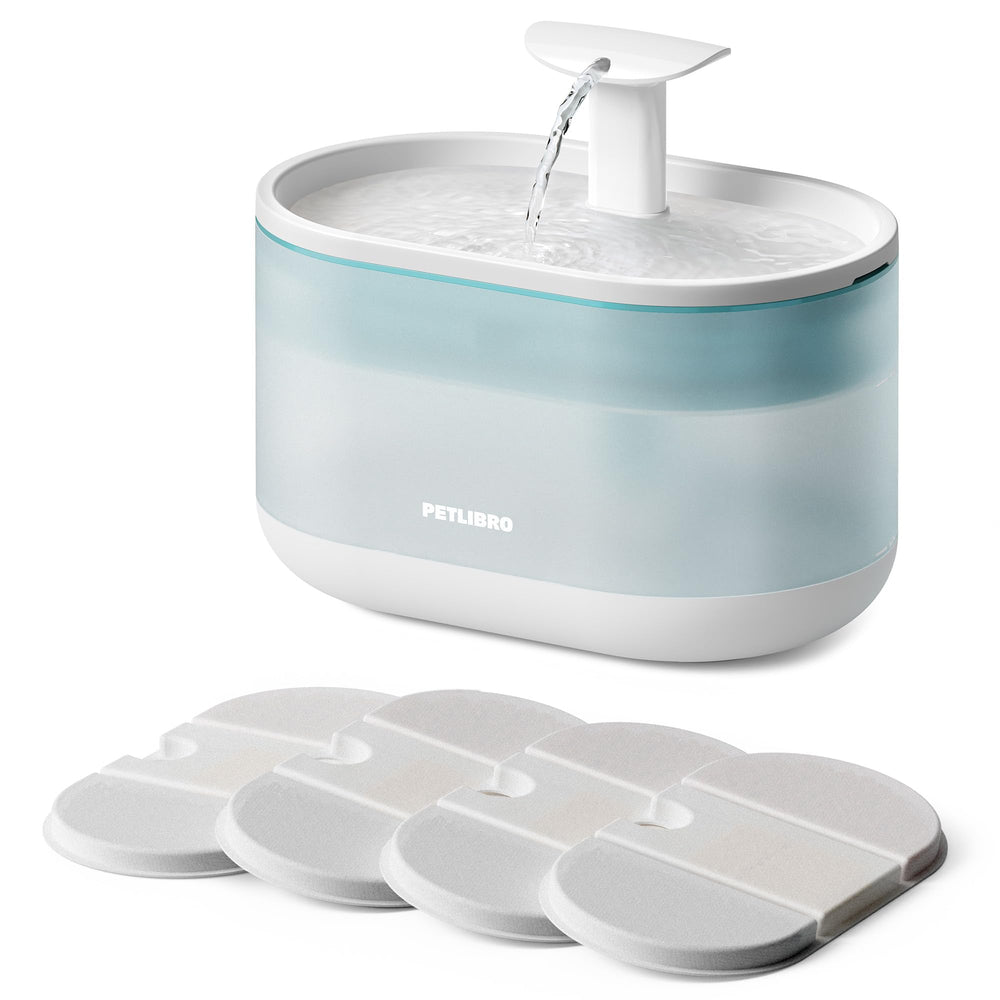 PETLIBRO cat water fountain ultra quiet flow outlet promotes calm drinking