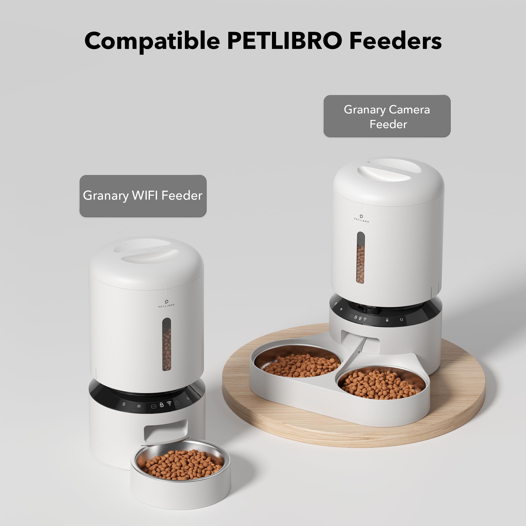 PETLIBRO moisture-control helps keep cat and dog food fresher