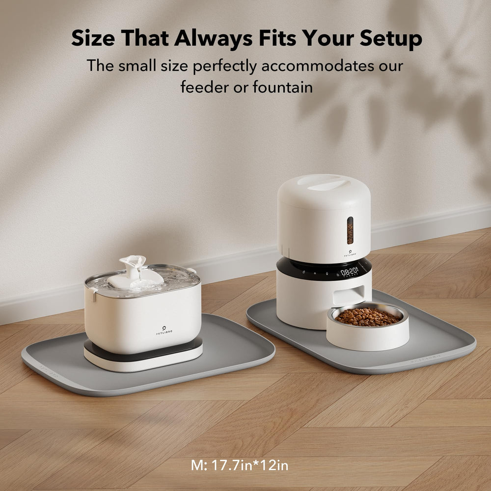 PETLIBRO Cove mat compatibility covers AF001 to AF103 single trays.