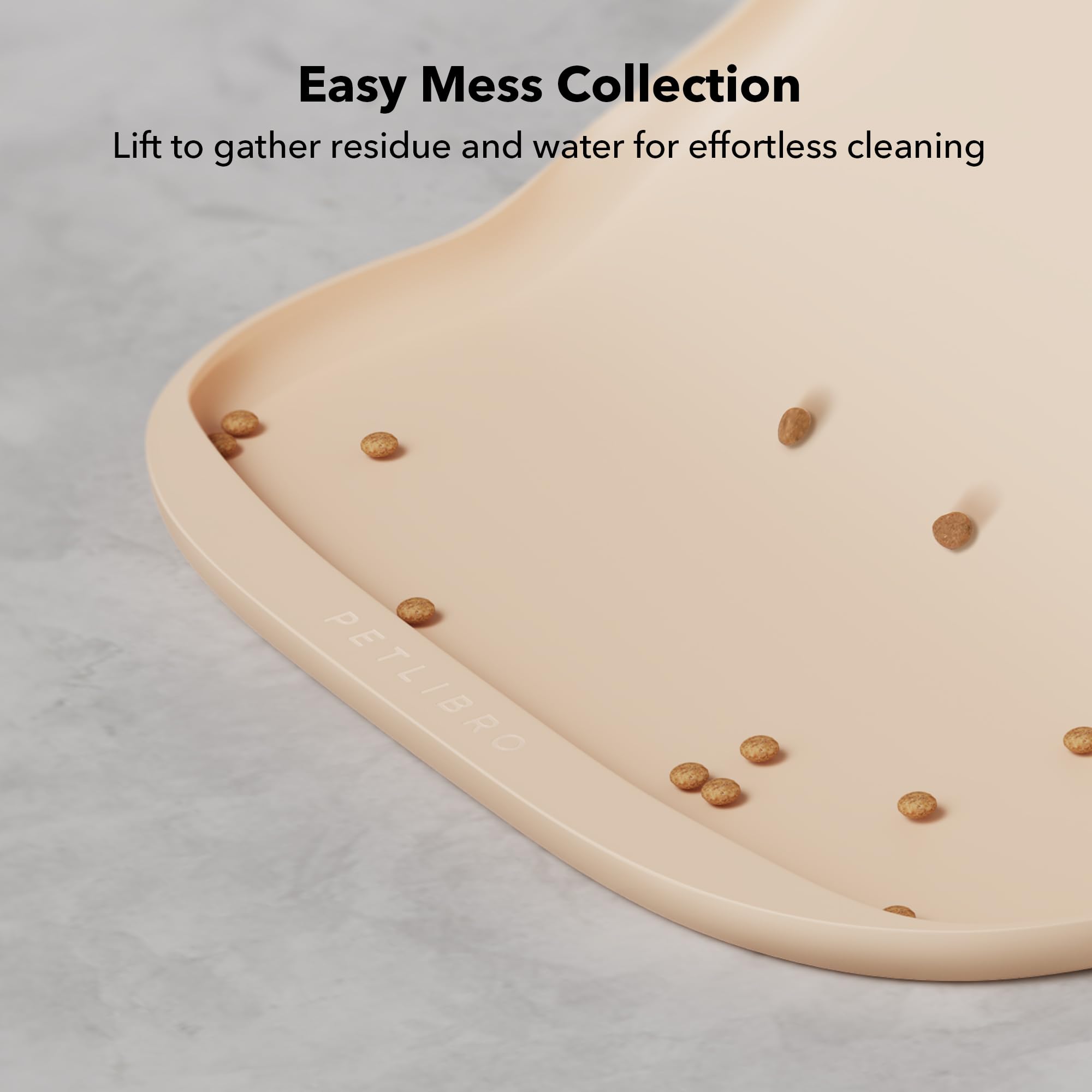 PETLIBRO Cove dog food mat dishwasher-safe for quick cleaning