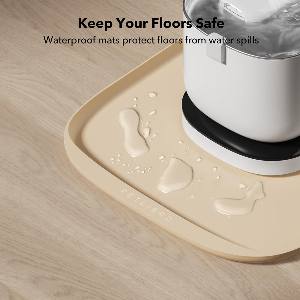 PETLIBRO Cove mat comes in two sizes for different bowls.