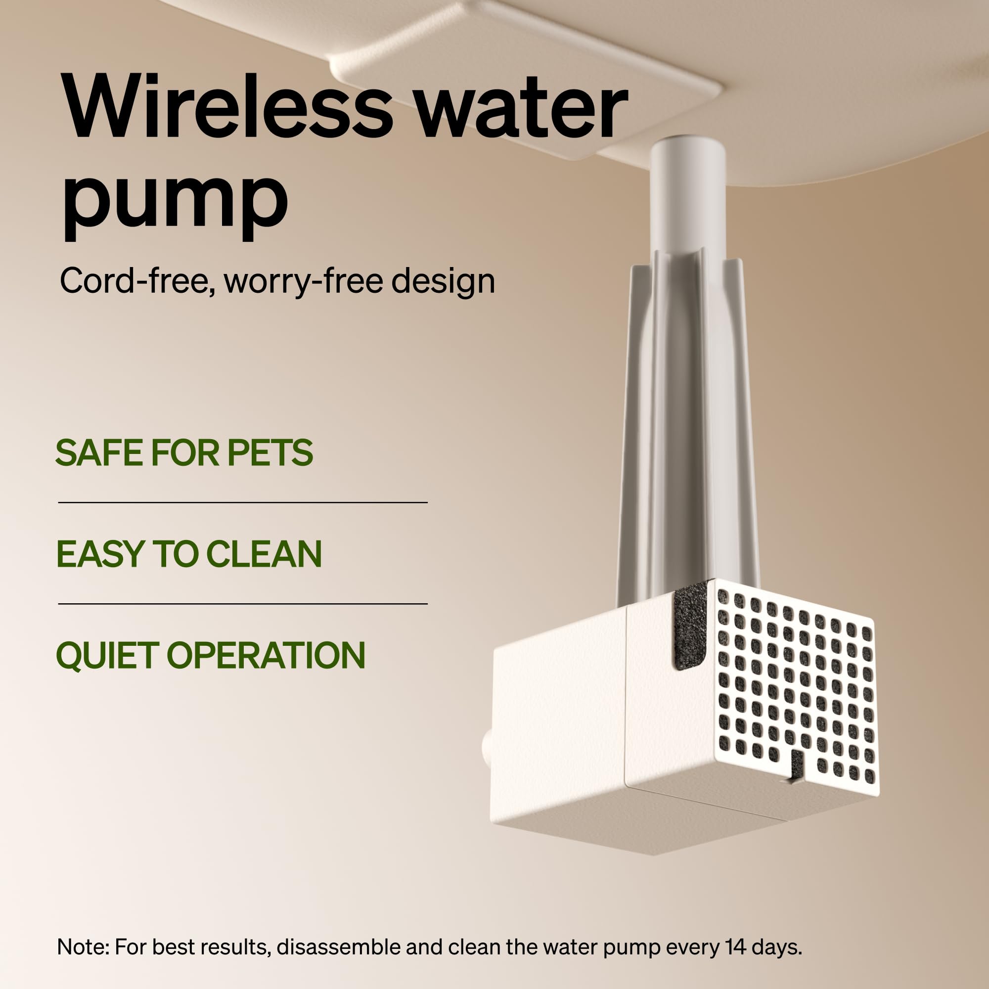 PETLIBRO Detachable tank for simple cleaning and maintenance