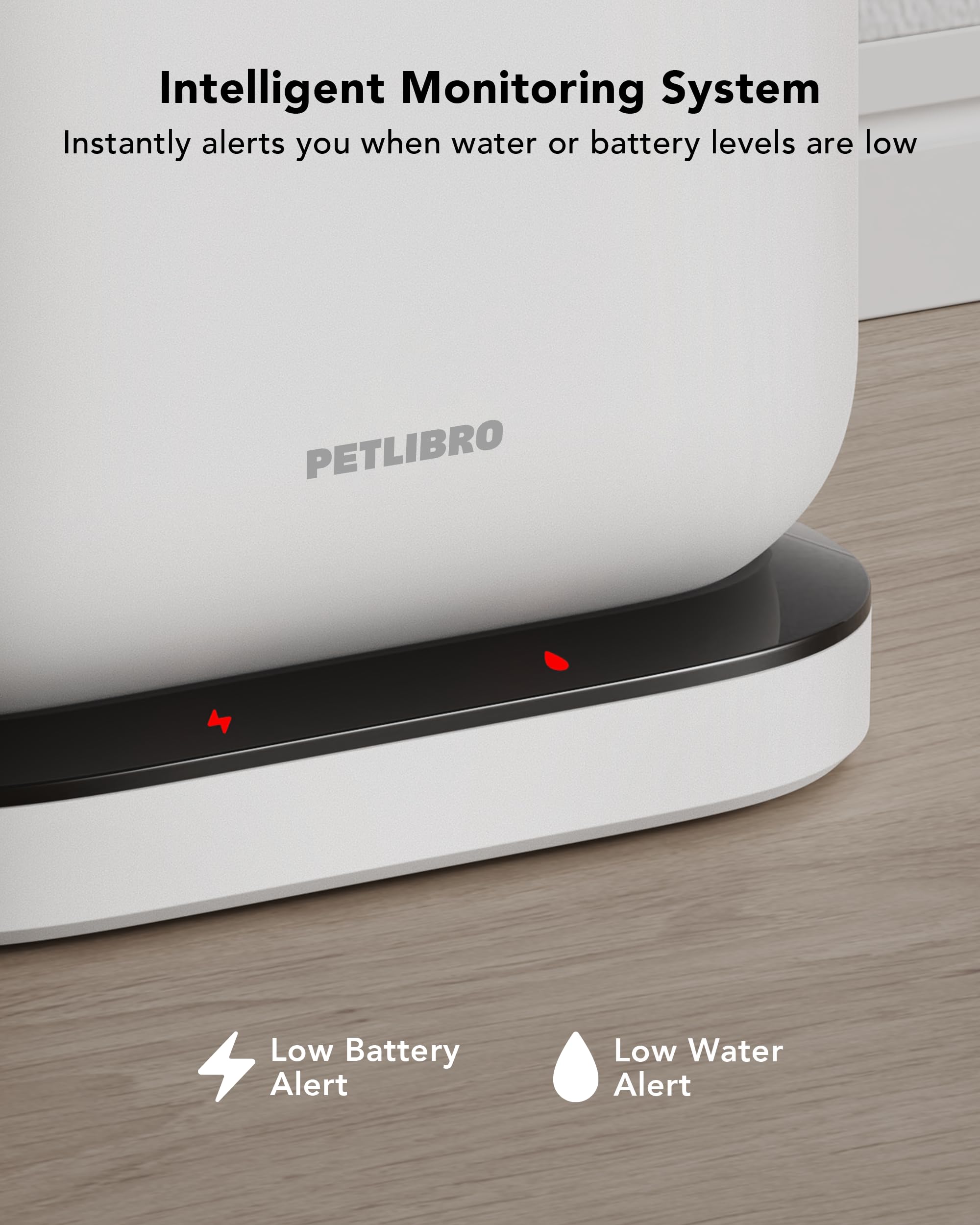 PETLIBRO detachable water tank design makes cleaning quick