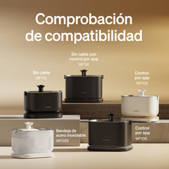 PETLIBRO Dockstream filter compatible with WF106 and WF116 ensures smooth fountain flow.