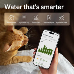 PETLIBRO Dockstream 2 app monitoring shows drinking trends.
