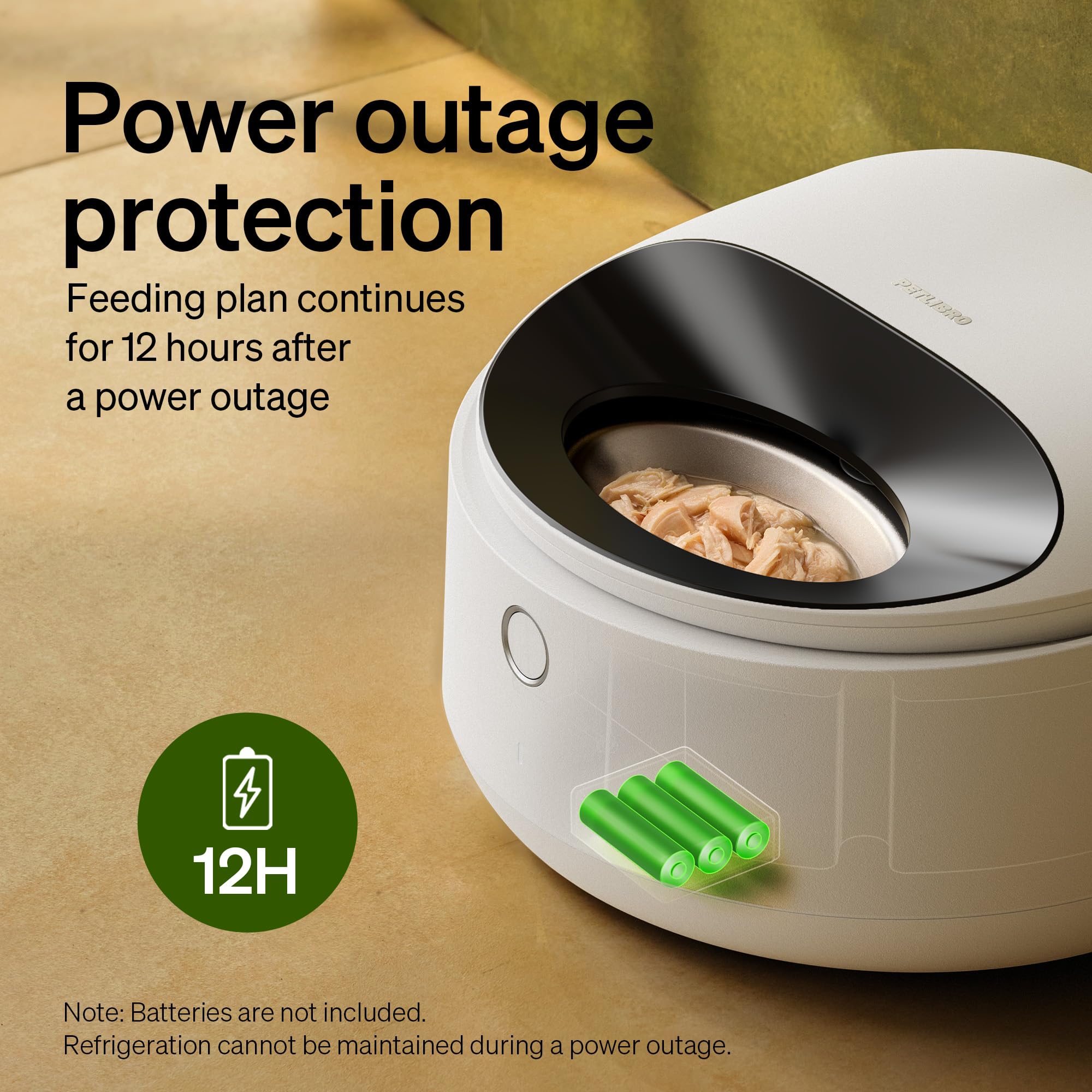 PETLIBRO easy-clean removable compartments for hygienic feeding