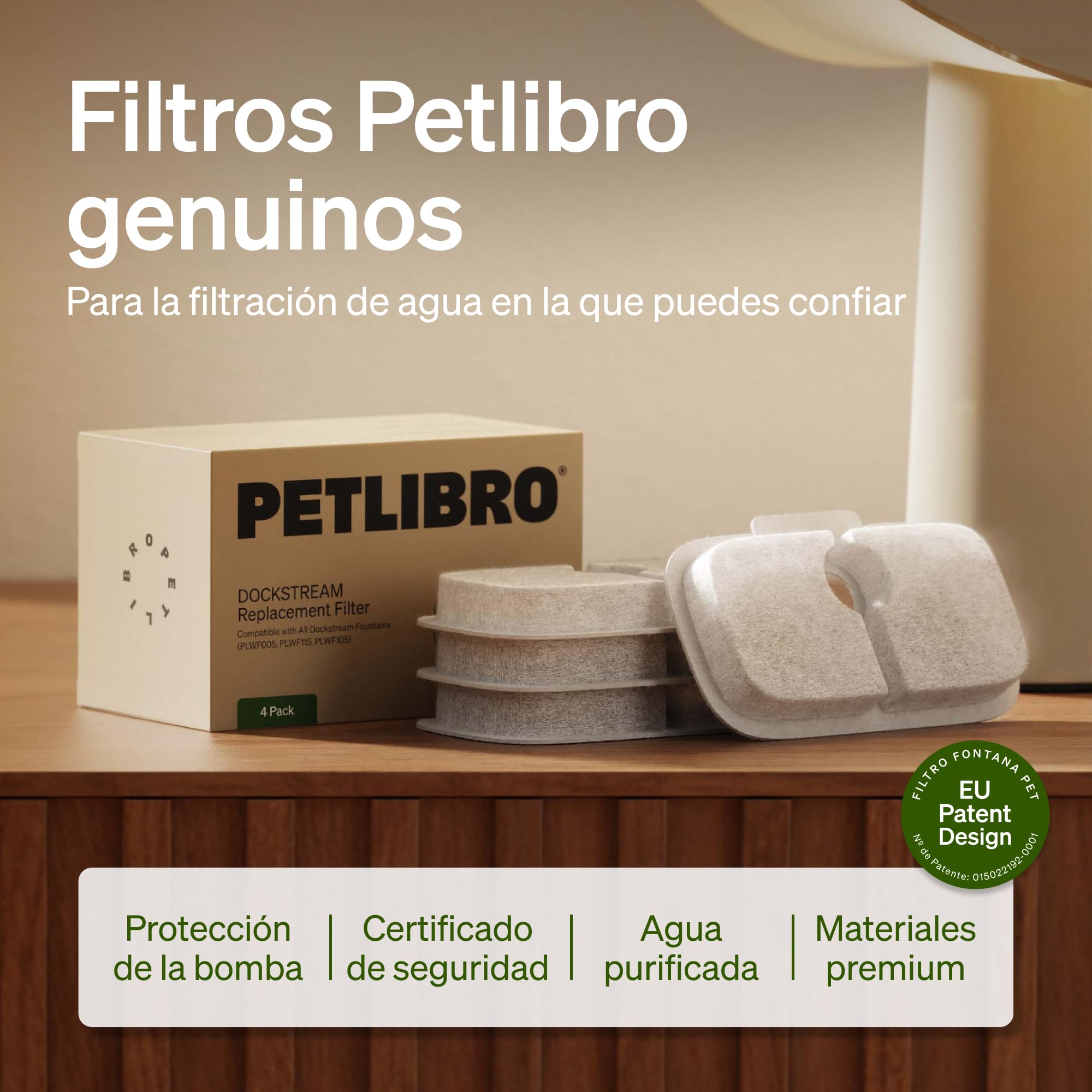 PETLIBRO multi-layer filtration reduces hair and debris in fountains.