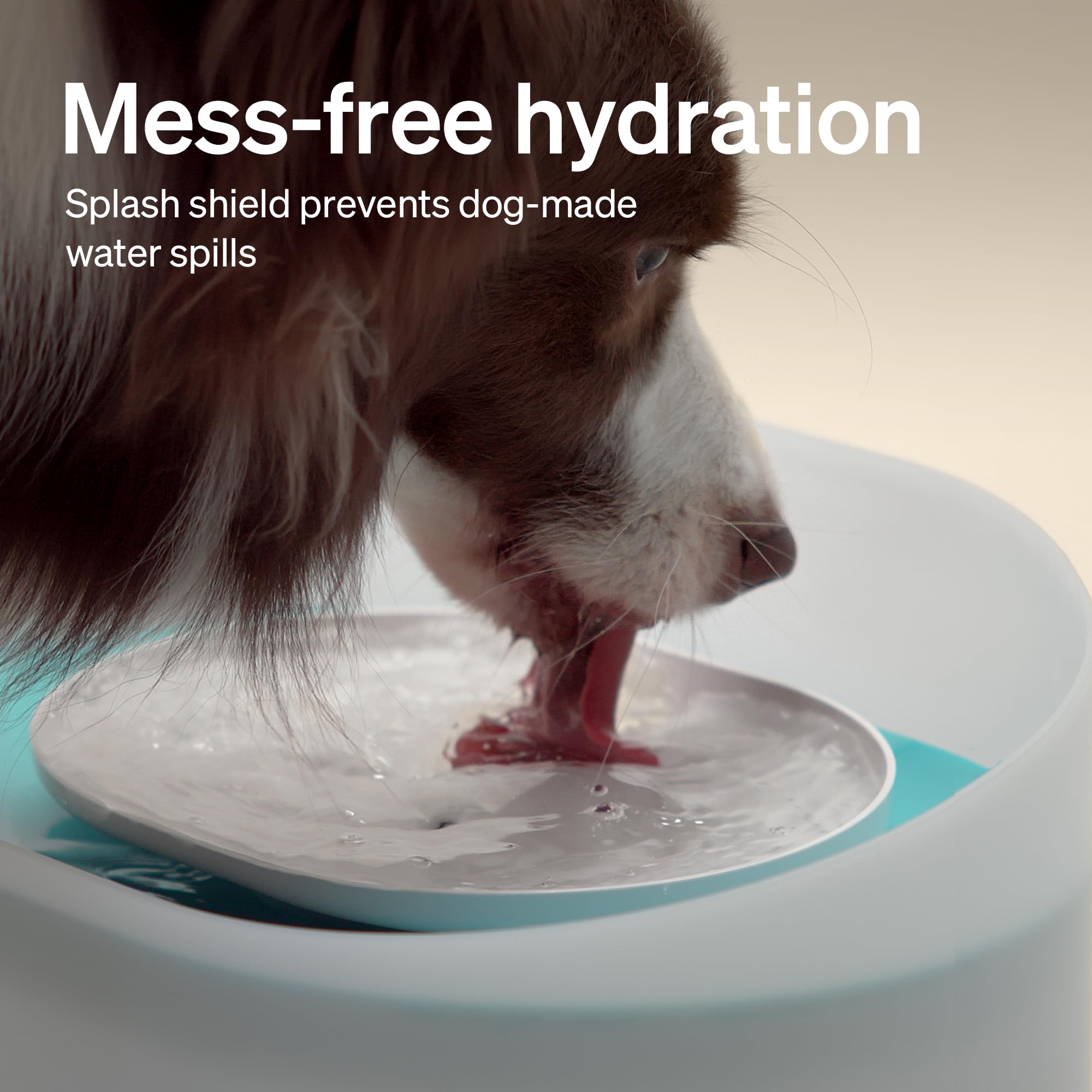 PETLIBRO five-layer filtration system removes debris for fresher water.