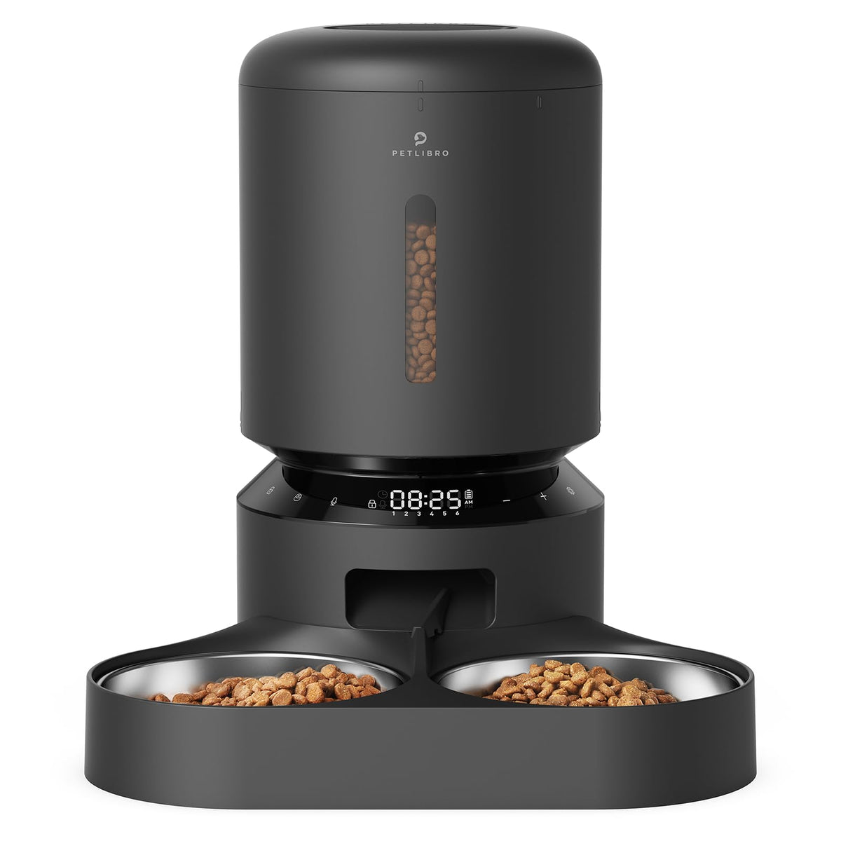 PETLIBRO Granary feeder front view with secure lid protecting dry food