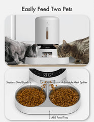 PETLIBRO Granary feeder top lid twist-lock keeps kibble secure.