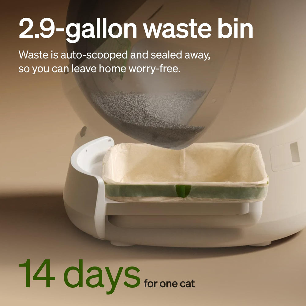 PETLIBRO Luma cat-comfort open-top with a removable entry step.