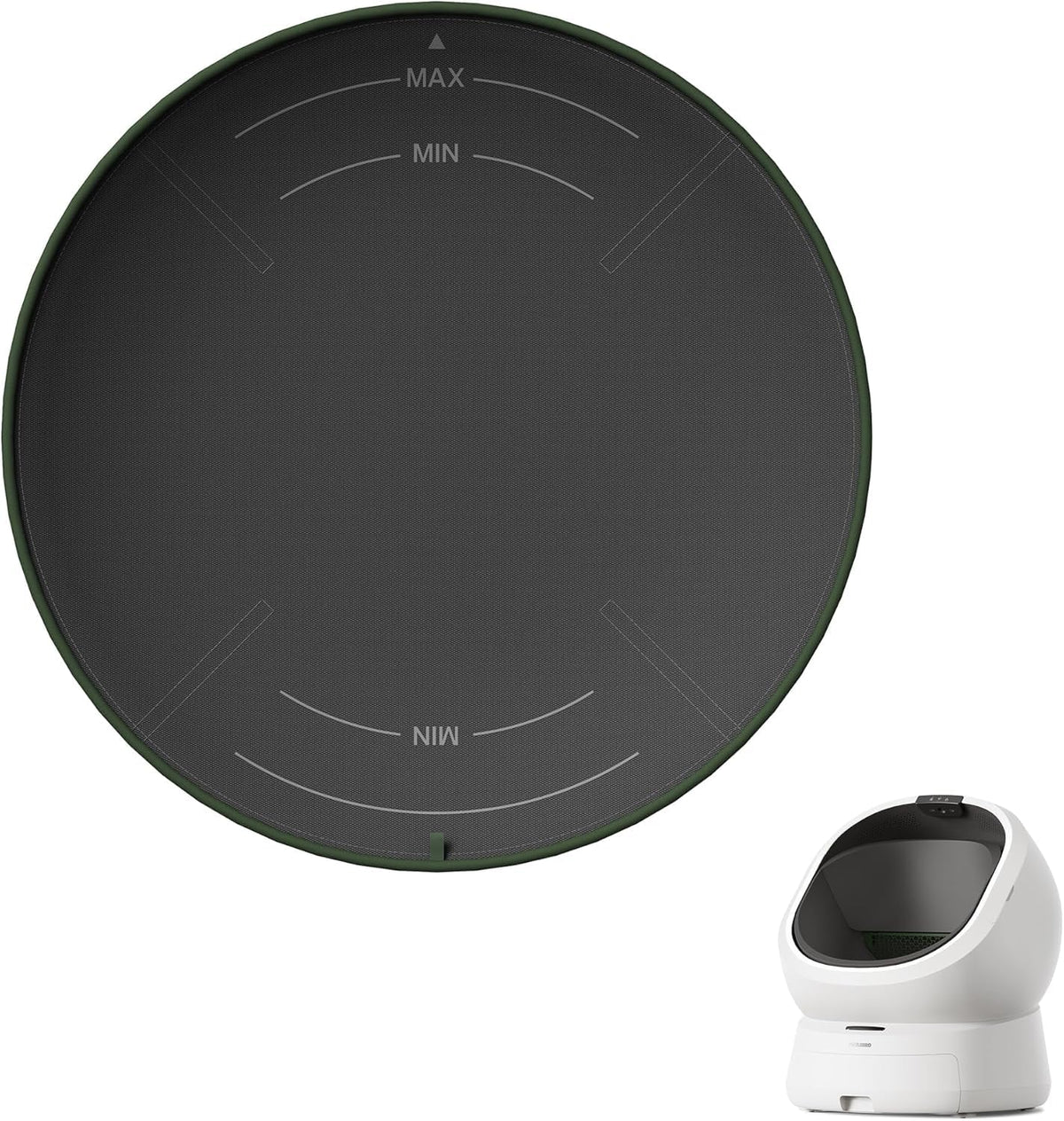 PETLIBRO Luma Pad close-up showing non-stick surface for quick cleaning.