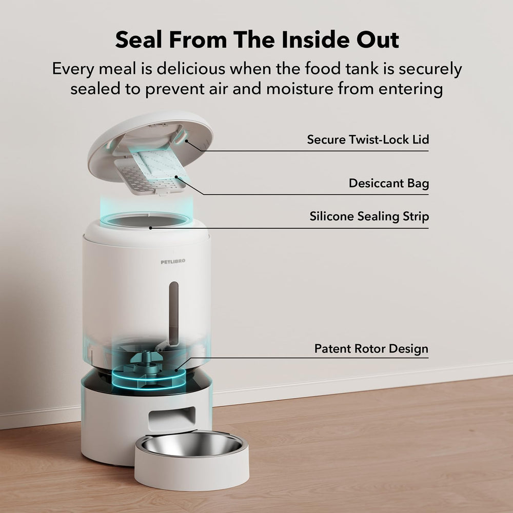 PETLIBRO meal call recording setup with reminder flow for feeding times