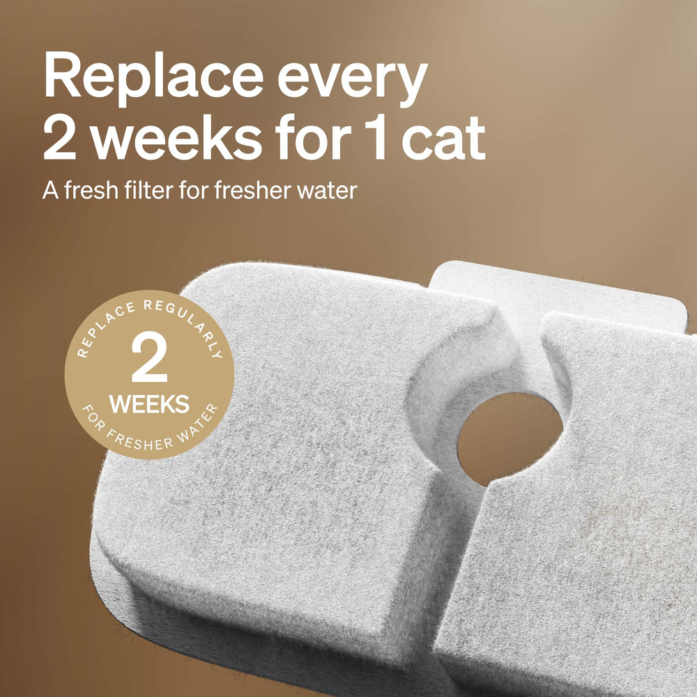 PETLIBRO non-woven fabric captures hair and impurities during filtration.