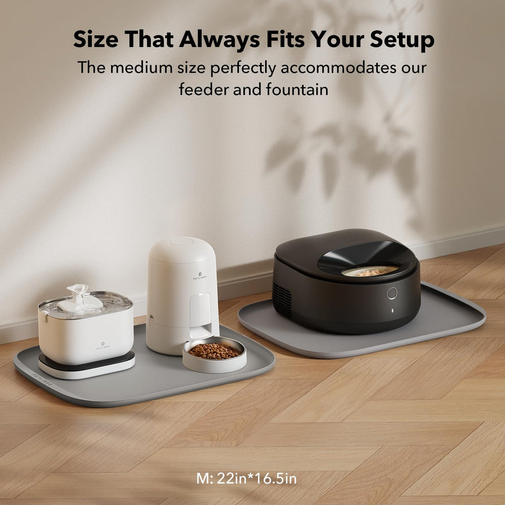 PETLIBRO heat-resistant-up-to-446f mat endures hot spills and protects flooring