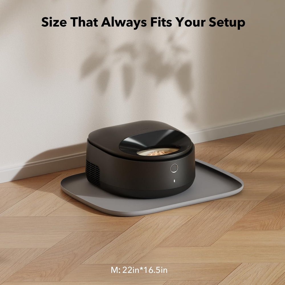 PETLIBRO nonslip-waterproof-feeder-mat keeps bowls stable and floors dry