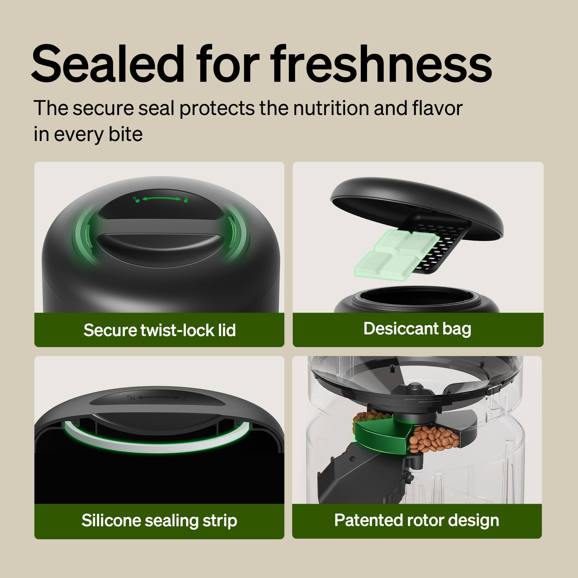 PETLIBRO voice call feature microphone visible for meal prompts