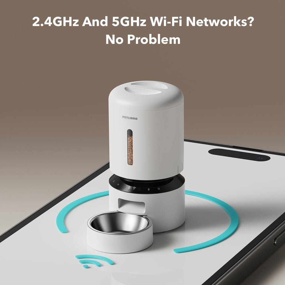 PETLIBRO 5G wifi module close up highlighting connectivity features