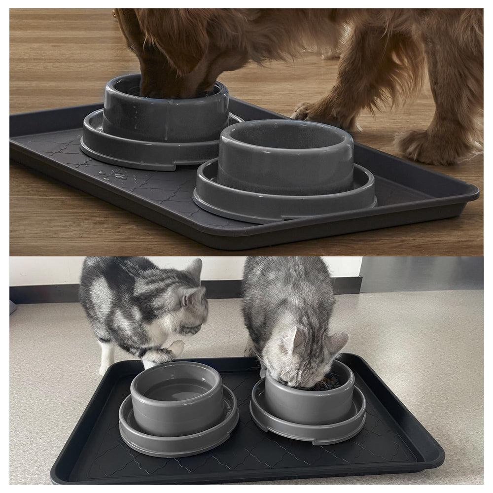 PetLike boot tray measures 15-5x23 inches for multiple shoes