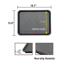 PetLike waterproof mat protects floors from wet shoes.