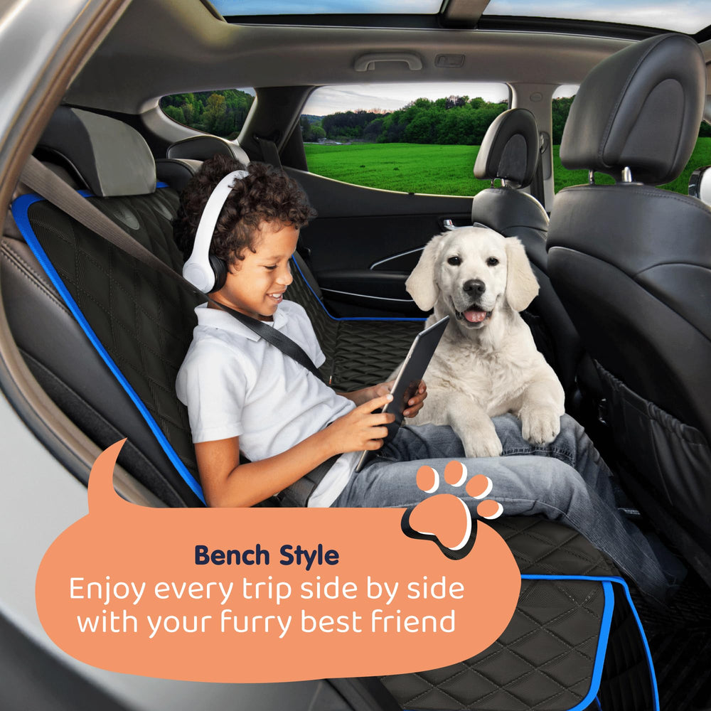 Petloox universal fit 58x54 inches for cars, SUVs, and trucks.