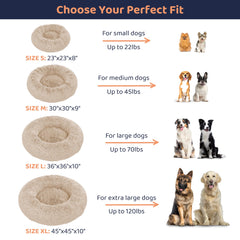 Petloox Donut Bed calming design for a more relaxed pet