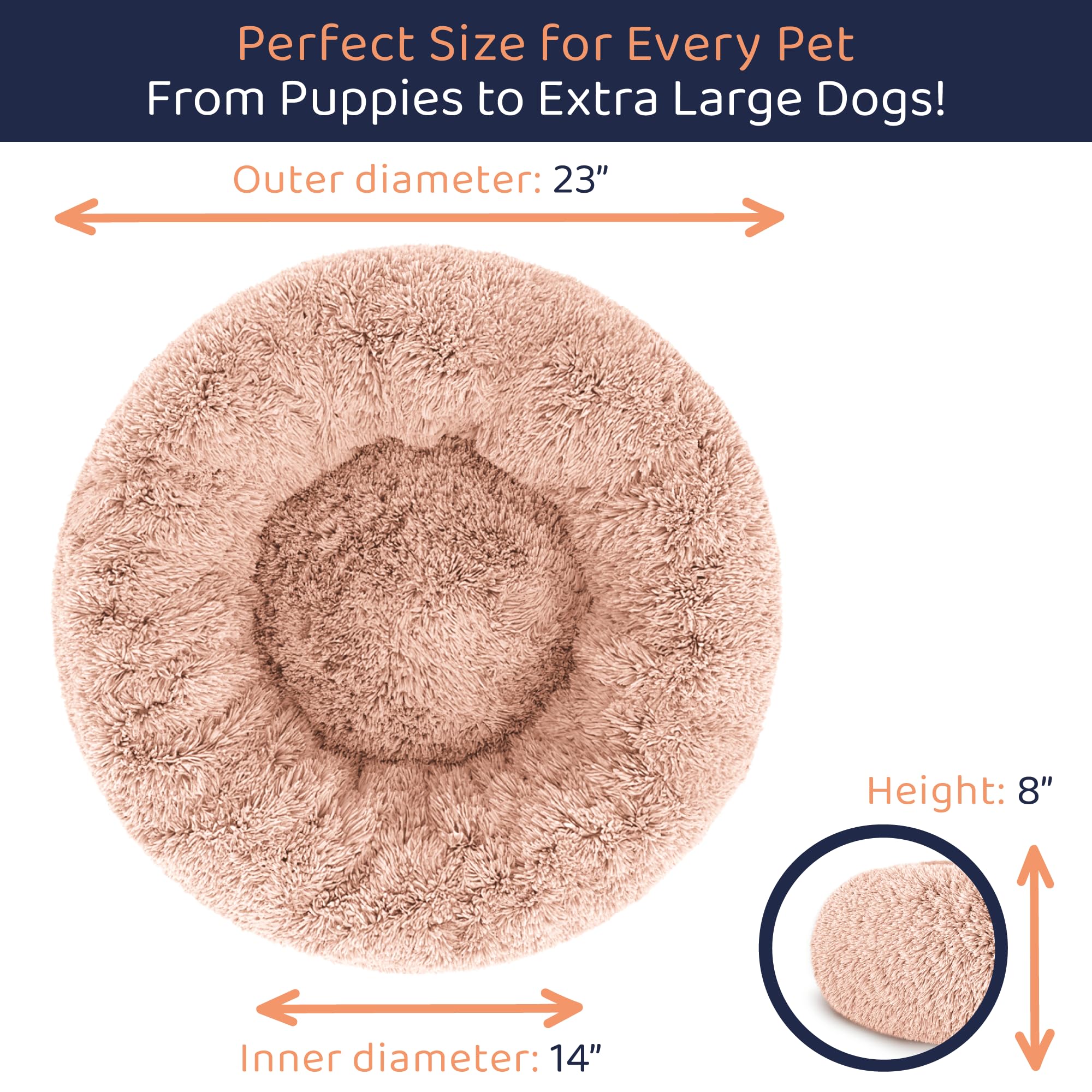 Petloox Donut Bed in a stylish room setting for home decor.