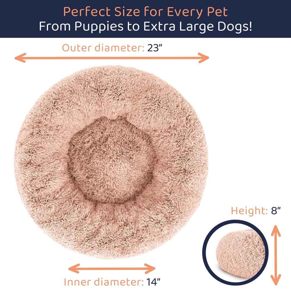 Petloox Donut Bed in a stylish room setting for home decor.