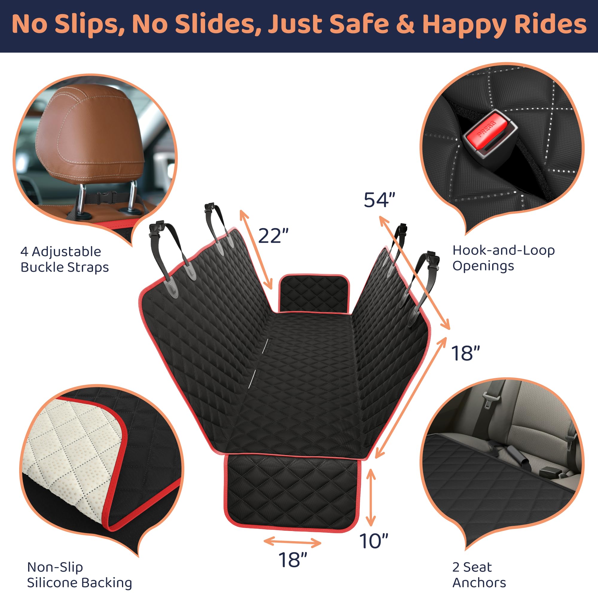 Petloox side flaps protect doors while keeping the pet comfortable