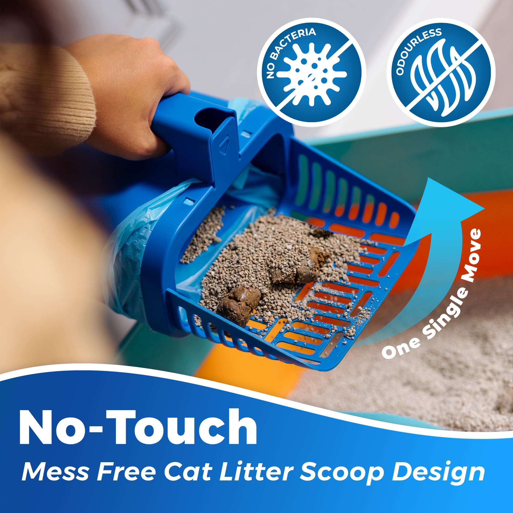 PetLovers Open-Top Box Compatibility for 14-Inch Wide Litter Boxes.