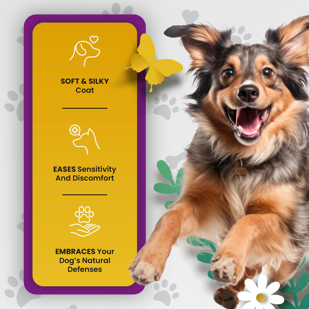 PetMade Omega 3 USA manufactured label underscoring strict standards