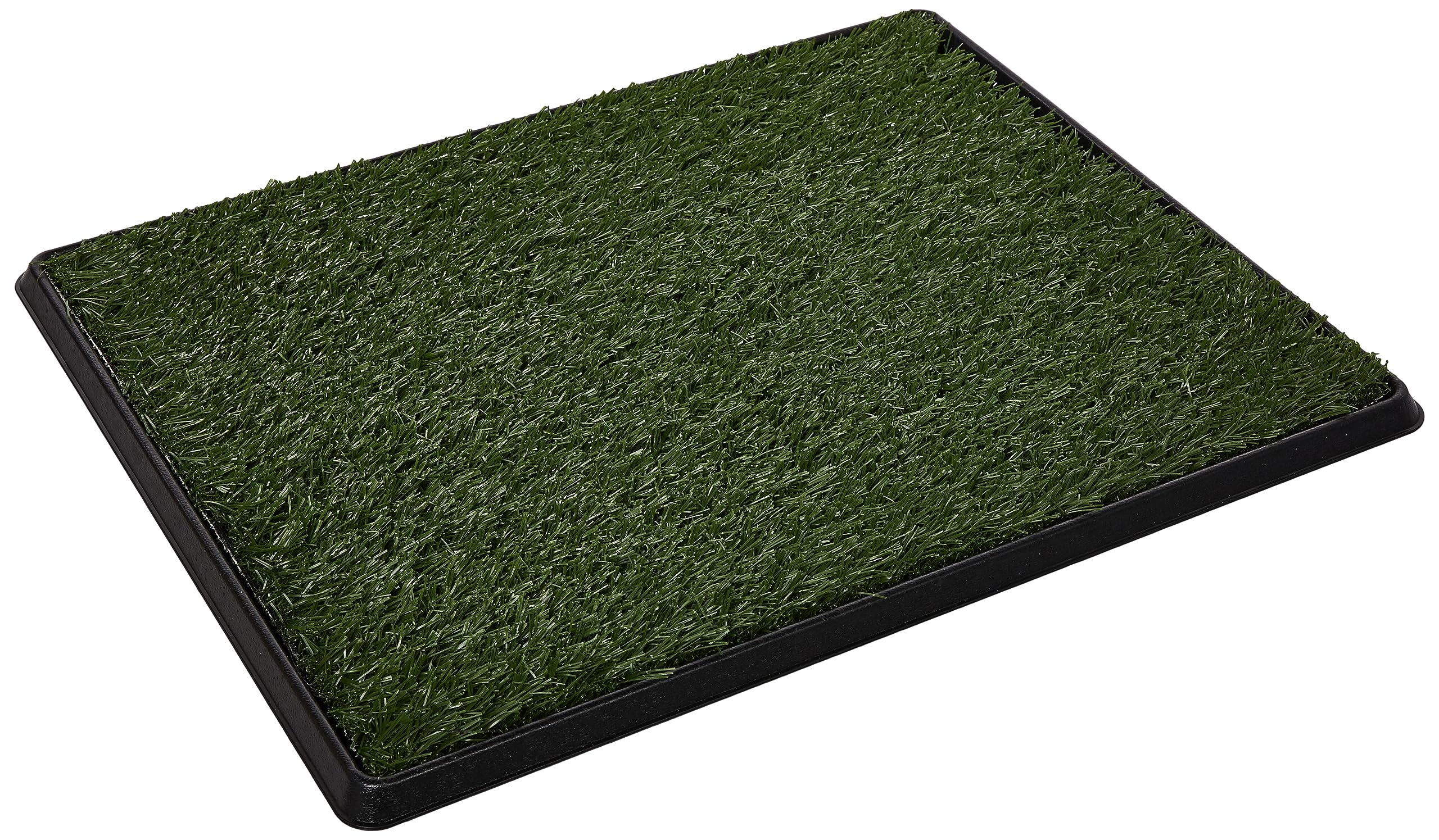 PETMAKER artificial grass pee pad tray showing durable, reusable indoor potty option for dogs